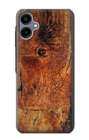 S1140 Wood Skin Graphic Hülle Schutzhülle Taschen für Samsung Galaxy A06