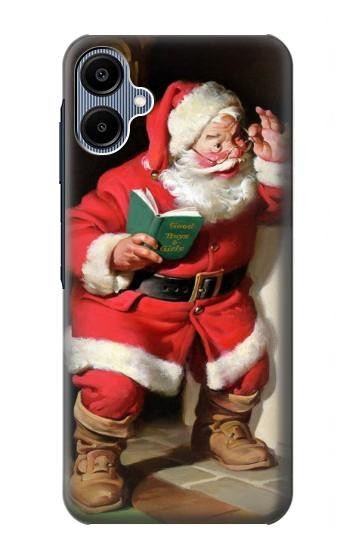 S1417 Santa Claus Merry Xmas Hülle Schutzhülle Taschen für Samsung Galaxy A06