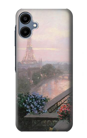 S1443 Terrace in Paris Eifel Hülle Schutzhülle Taschen für Samsung Galaxy A06