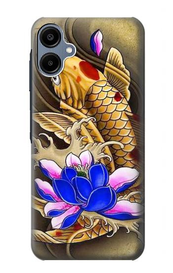 S1604 Carp Koi Fish Japanese Tattoo Hülle Schutzhülle Taschen für Samsung Galaxy A06