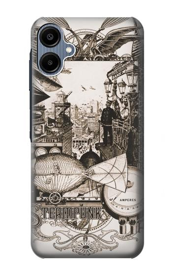 S1681 Steampunk Drawing Hülle Schutzhülle Taschen für Samsung Galaxy A06