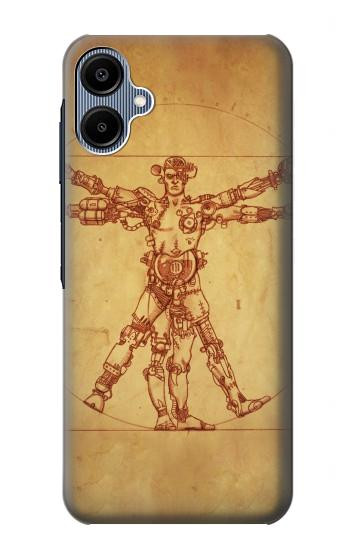 S1682 Steampunk Frankenstein Hülle Schutzhülle Taschen für Samsung Galaxy A06