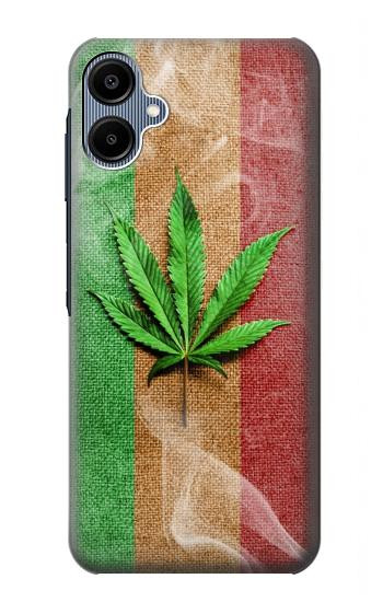 S2109 Smoke Reggae Rasta Flag Hülle Schutzhülle Taschen für Samsung Galaxy A06
