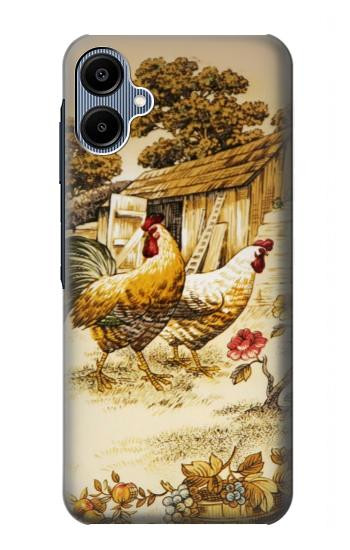 S2181 French Country Chicken Hülle Schutzhülle Taschen für Samsung Galaxy A06