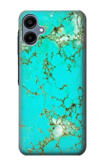 S2377 Turquoise Gemstone Texture Graphic Printed Hülle Schutzhülle Taschen für Samsung Galaxy A06