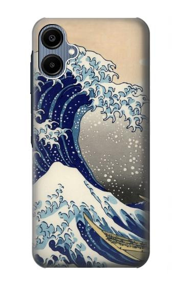 S2389 Hokusai The Great Wave off Kanagawa Hülle Schutzhülle Taschen für Samsung Galaxy A06