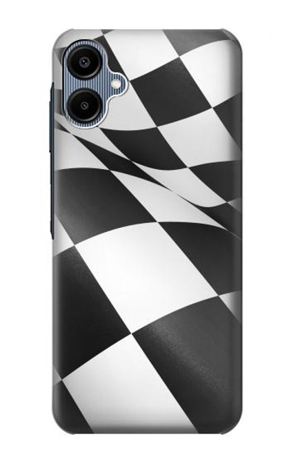 S2408 Checkered Winner Flag Hülle Schutzhülle Taschen für Samsung Galaxy A06