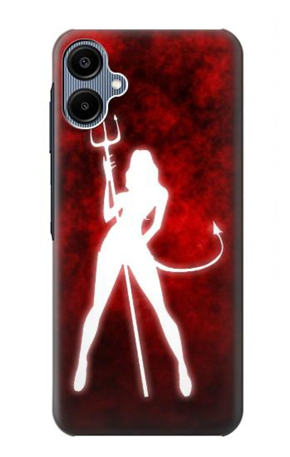 S2455 Sexy Devil Girl Hülle Schutzhülle Taschen für Samsung Galaxy A06