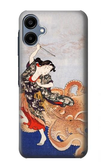 S2496 Japan Art Utagawa Kuniyoshi Tamatori Hülle Schutzhülle Taschen für Samsung Galaxy A06