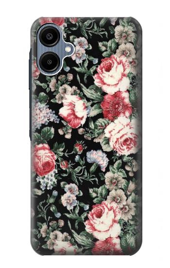 S2727 Vintage Rose Pattern Hülle Schutzhülle Taschen für Samsung Galaxy A06
