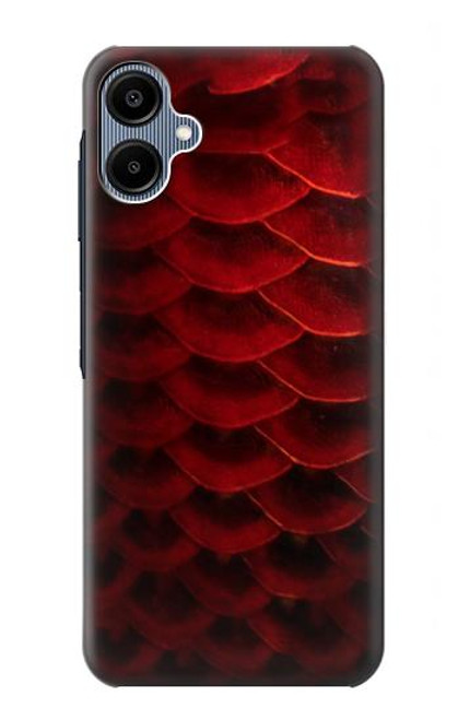 S2879 Red Arowana Fish Scale Hülle Schutzhülle Taschen für Samsung Galaxy A06