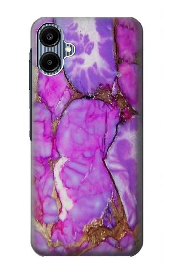 S2907 Purple Turquoise Stone Hülle Schutzhülle Taschen für Samsung Galaxy A06
