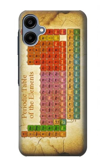 S2934 Vintage Periodic Table of Elements Hülle Schutzhülle Taschen für Samsung Galaxy A06