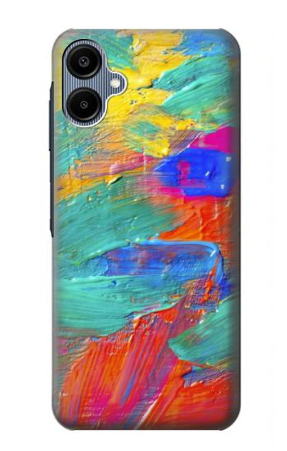 S2942 Brush Stroke Painting Hülle Schutzhülle Taschen für Samsung Galaxy A06