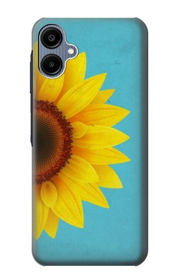 S3039 Vintage Sunflower Blue Hülle Schutzhülle Taschen für Samsung Galaxy A06