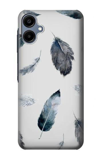 S3085 Feather Paint Pattern Hülle Schutzhülle Taschen für Samsung Galaxy A06