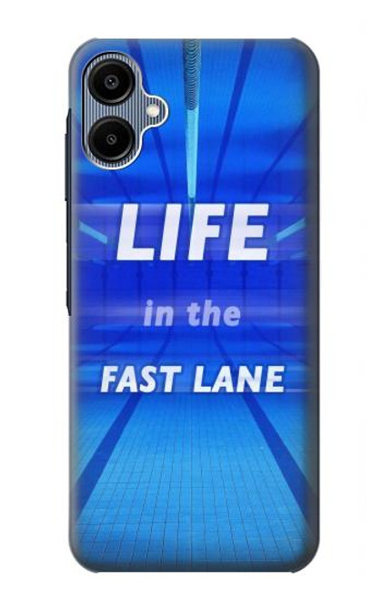 S3136 Life in the Fast Lane Swimming Pool Hülle Schutzhülle Taschen für Samsung Galaxy A06