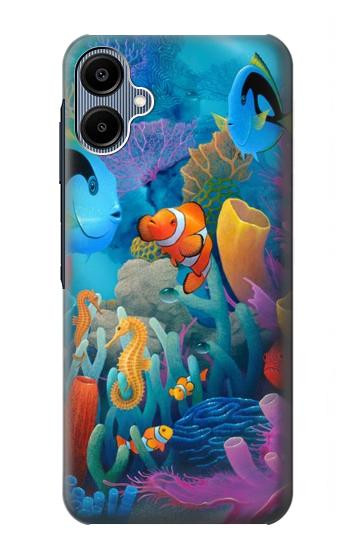 S3227 Underwater World Cartoon Hülle Schutzhülle Taschen für Samsung Galaxy A06