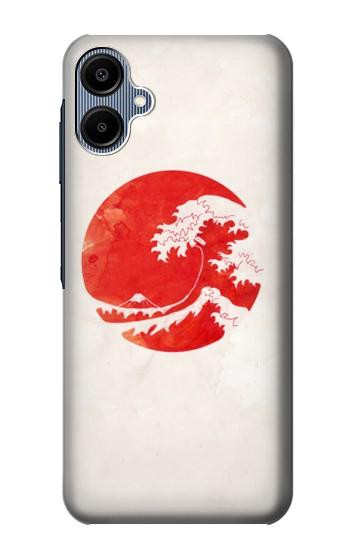 S3237 Waves Japan Flag Hülle Schutzhülle Taschen für Samsung Galaxy A06
