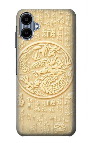 S3288 White Jade Dragon Graphic Painted Hülle Schutzhülle Taschen für Samsung Galaxy A06
