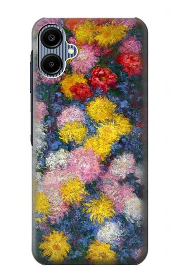 S3342 Claude Monet Chrysanthemums Hülle Schutzhülle Taschen für Samsung Galaxy A06