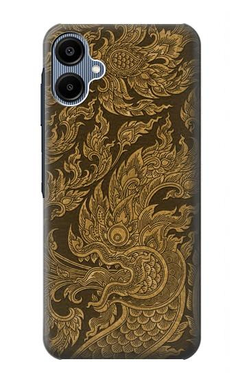 S3382 Thai Art Naga Hülle Schutzhülle Taschen für Samsung Galaxy A06