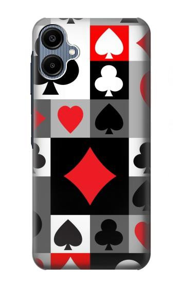 S3463 Poker Card Suit Hülle Schutzhülle Taschen für Samsung Galaxy A06
