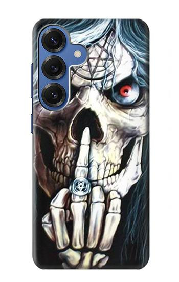 S0222 Skull Pentagram Hülle Schutzhülle Taschen für Samsung Galaxy S25