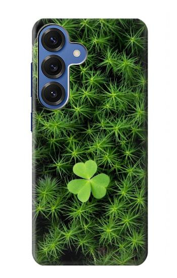 S0358 Clover Lucky Leaf Hülle Schutzhülle Taschen für Samsung Galaxy S25