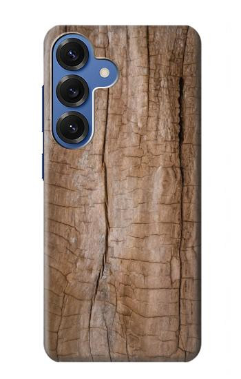 S0599 Wood Graphic Printed Hülle Schutzhülle Taschen für Samsung Galaxy S25