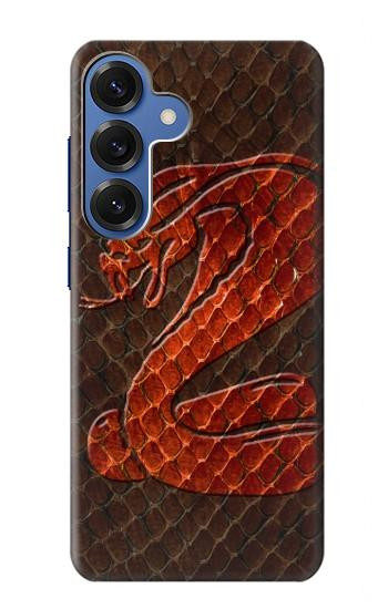 S0663 Cobra Snake Skin Hülle Schutzhülle Taschen für Samsung Galaxy S25