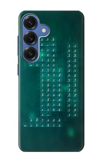 S0846 Chemistry Periodic Table Hülle Schutzhülle Taschen für Samsung Galaxy S25