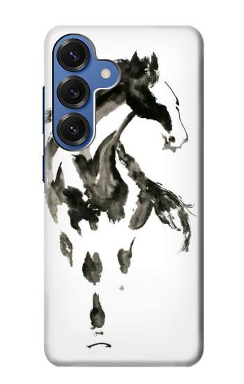 S1031 Horse Paintbrush Hülle Schutzhülle Taschen für Samsung Galaxy S25