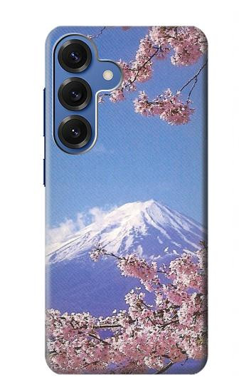 S1060 Mount Fuji Sakura Cherry Blossom Hülle Schutzhülle Taschen für Samsung Galaxy S25