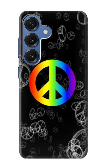 S2356 Peace Sign Hülle Schutzhülle Taschen für Samsung Galaxy S25