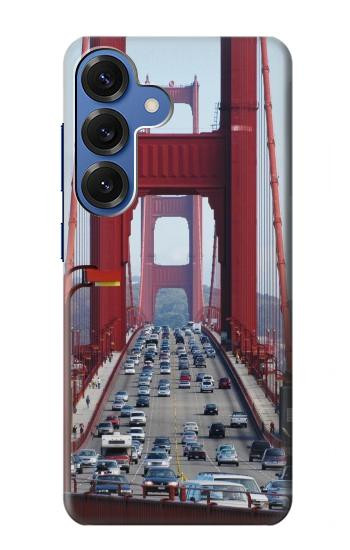 S2637 Golden Gate Bridge Hülle Schutzhülle Taschen für Samsung Galaxy S25