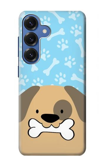 S2669 Cute Dog Paws Bones Cartoon Hülle Schutzhülle Taschen für Samsung Galaxy S25