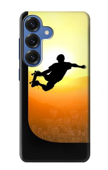 S2676 Extreme Skateboard Sunset Hülle Schutzhülle Taschen für Samsung Galaxy S25