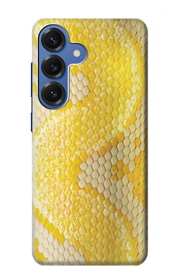 S2713 Yellow Snake Skin Graphic Printed Hülle Schutzhülle Taschen für Samsung Galaxy S25