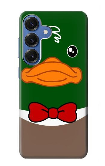 S2762 Green Head Mallard Duck Tuxedo Cartoon Hülle Schutzhülle Taschen für Samsung Galaxy S25