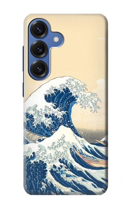 S2790 Hokusai Under The Wave off Kanagawa Hülle Schutzhülle Taschen für Samsung Galaxy S25
