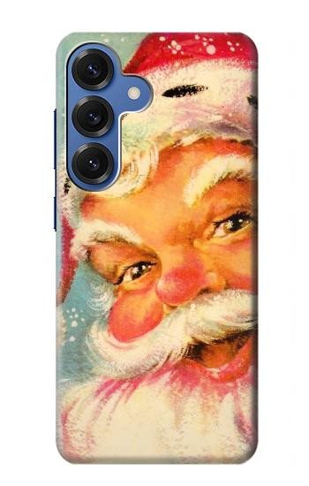 S2840 Christmas Vintage Santa Hülle Schutzhülle Taschen für Samsung Galaxy S25