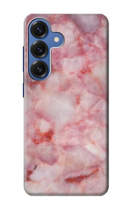 S2843 Pink Marble Texture Hülle Schutzhülle Taschen für Samsung Galaxy S25