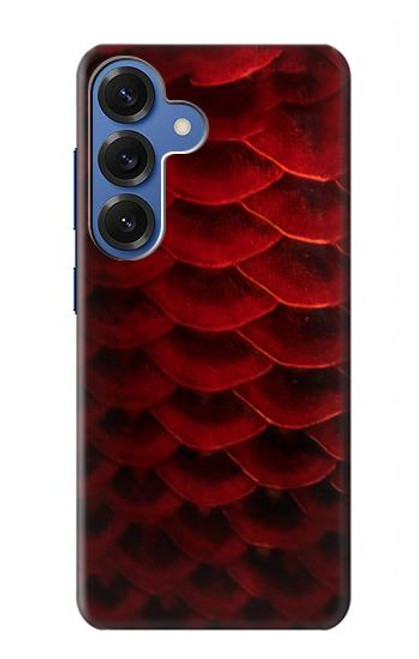 S2879 Red Arowana Fish Scale Hülle Schutzhülle Taschen für Samsung Galaxy S25