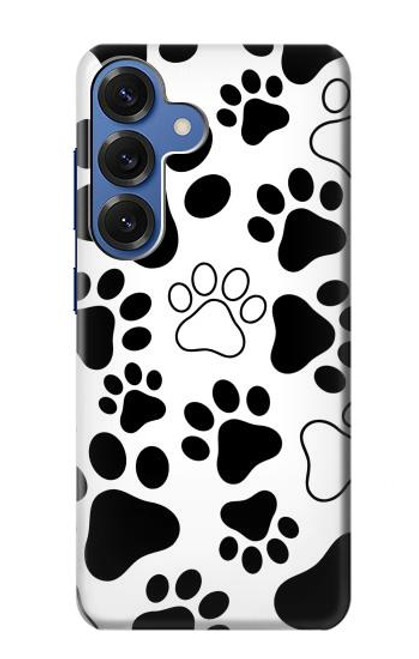 S2904 Dog Paw Prints Hülle Schutzhülle Taschen für Samsung Galaxy S25