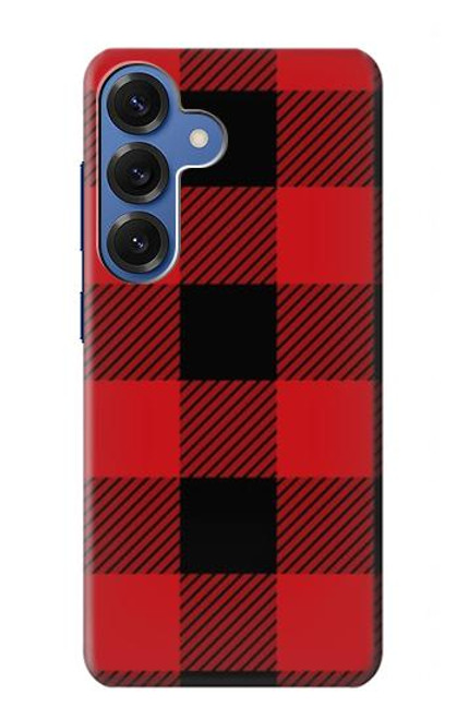 S2931 Red Buffalo Check Pattern Hülle Schutzhülle Taschen für Samsung Galaxy S25