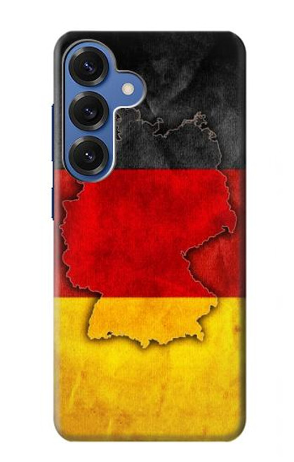 S2935 Germany Flag Map Hülle Schutzhülle Taschen für Samsung Galaxy S25