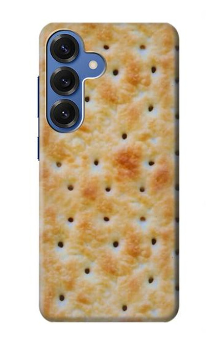 S2987 Cream Cracker Biscuits Hülle Schutzhülle Taschen für Samsung Galaxy S25