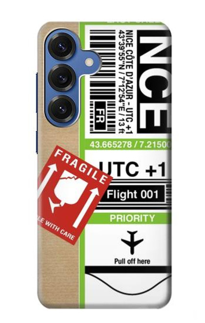 S3543 Luggage Tag Art Hülle Schutzhülle Taschen für Samsung Galaxy S25