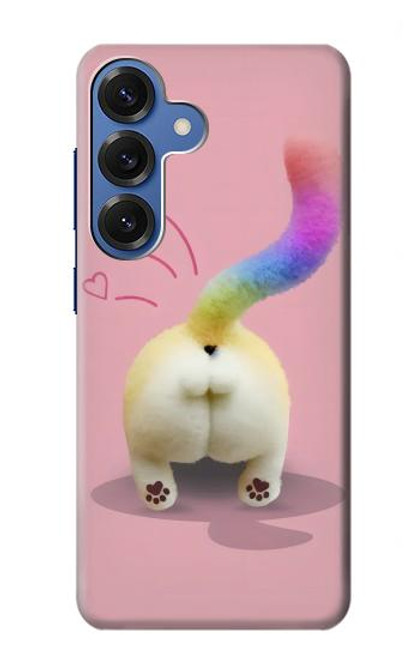 S3923 Cat Bottom Rainbow Tail Hülle Schutzhülle Taschen für Samsung Galaxy S25